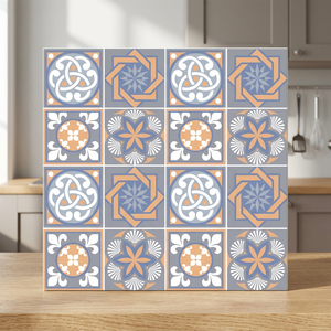 Azulejo de mosaico de tira de pizarra 3D de estilo marroquí 30x30cm diseño de baño Mural de mármol - Product Image 3