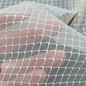 Tela de Encaje Elástica Geométrica, Nailon y Spandex, 127 cm, Tejido de Punto por Urdimbre, 120 g/m², Ligera, para Vestidos de Novia, Lencería y Prendas de Vestir - Product Image 6