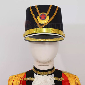 Low MOQ Lightweight Uniform Hat Featuring Fine Construction And Premium Uniform Hat For Historical Displays - Product Image 4