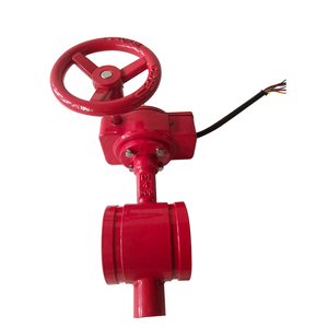 Vannes en fonte ductile homologuées UL FM pour la lutte contre les incendies, fabrication de vannes à opercule rainurées OS&Y de 2 à 12 pouces - Product Image 4