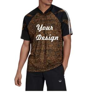 T-shirt pour homme 100% coton, col en V, tissu satiné de qualité supérieure, coupe classique, respirant, séchage rapide, doux, personnalisable, formel - Product Image 1