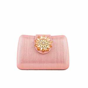 P24391 Champagne Fancy Clutch Elegante Cadena fina y pulseras de eslabones Accesorio - Product Image 3