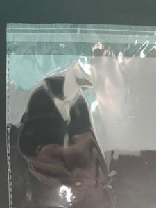 Xiye tự dính không thấm nước thân thiện với môi có thể tái chế <span class=keywords><strong>OPP</strong></span> Poly Túi miếng vải hình tam giác tiêu đề dễ dàng vỏ Nhiệt Con dấu ống đồng in tóc - Product Image 6