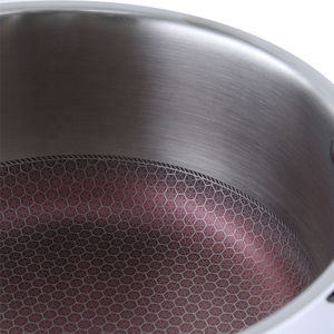 Marmites en aluminium de haute qualité avec couvercle en verre, légères, grande capacité, compatibles lave-vaisselle, pour cuisinières à gaz et à induction, vente en gros - Product Image 3