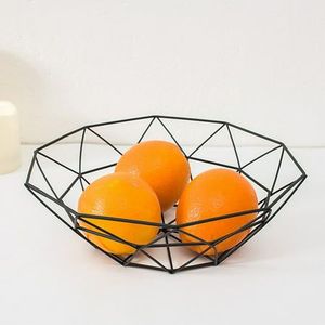 Modern Decorative Metal Fruit <b>Basket</b> For Home Kitchen Countertop Fruit Organization And Stylish <b>Table</b> Centerpiece - Product Image 2