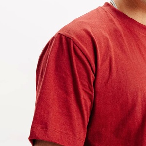 Custom High Quality Men's <b>T</b>-<b>Shirts</b> 100% Cotton Light Weight <b>Blank</b> <b>White</b> Plain O-Neck Drop Shoulder Customizable - Product Image 6