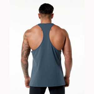 Camisetas de Gimnasio de Algodón para Hombre, Personalizadas, de Alta Calidad, sin Mangas, de Secado Rápido, Transpirables, Ligeras, al por Mayor - Product Image 5