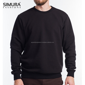 เสื้อสเวตเตอร์ขนาดใหญ่สำหรับผู้ชาย,เสื้อสเวตเตอร์เสื้อฮู้ดแบบสวมศีรษะคอลูกเรือแฟชั่นแบบกำหนดเองสีพิเศษ - Product Image 4