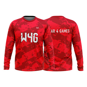 Camiseta de Yoga Personalizada para Hombre, Sin Costuras, Manga Larga, Elástica, Ligera, de Secado Rápido, Compresión Alta, para Gimnasio - Product Image 6