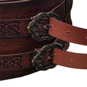 เข็มขัดหนังแท้สำหรับผู้ชาย คุณภาพพรีเมียม ทนทาน หนังวัวแท้ ดีไซน์ทันสมัย ปรับได้ เหมาะสำหรับใส่ลำลองและกิจกรรมกลางแจ้ง - Product Image 5