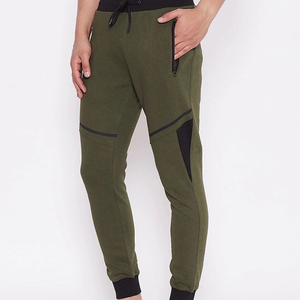 Pantalon de survêtement personnalisé pour homme, coupe droite, respirant, pour l'entraînement sportif, effet délavé - Product Image 1