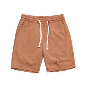 DAIZEN STAR INTERNATIONAL Short de plage décontracté pour homme 100% polyester tissé, couleur unie, taille à cordon de serrage, respirant, taille mi-haute, séchage rapide - Product Image 1