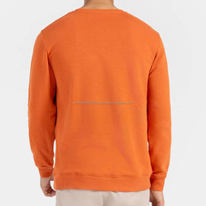 Sweatshirts à col rond personnalisés de haute qualité pour hommes Fabricants de vêtements d'hiver Nouvelle arrivée Technique de teinture unie entretenue OEM ODM - Product Image 4