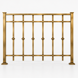 Rampe d'escalier en bronze facetté pour hôtels de luxe, villas, escaliers et intérieurs architecturaux contemporains - Product Image 1