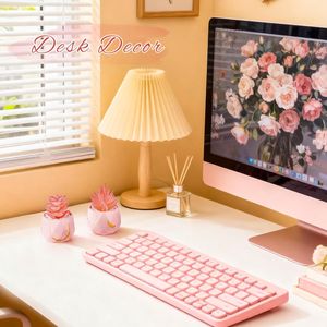 2 Confezioni di Piccole Piante Succulente Artificiali Rosa per Regali di Nozze, Decorazioni per Ufficio e Bagno, Accessori per Casa e Stanza - Product Image 6