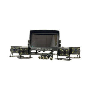 TV 7-inch tất cả-trong-một điện thoại di động <span class=keywords><strong>DVR</strong></span> Xe màn hình với 4CH AHD 960P USB SD thẻ kết nối điều khiển từ xa RGB khuếch đại Quad hiển thị - Product Image 2