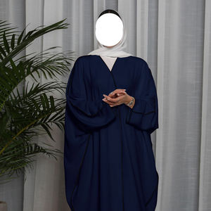 OEM Meilleures ventes : Abaya plissée style Kaftan, Robe marocaine, Robe arabe pour femme, Robe de soirée modeste pour musulmanes de Dubaï, Vêtement islamique modeste - Product Image 4