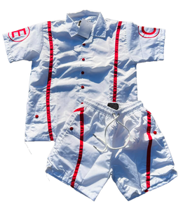 Summer Nylon Windbreaker <b>Jacket</b> <b>Short</b> Set Zip up Long Sleeve Polo Shirt and <b>Shorts</b> Set Custom Clothing Manufacturers - Product Image 3