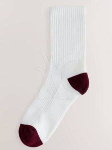 Calcetines Casuales de Algodón, Largos hasta la Pantorrilla, Suaves, Elásticos, Cómodos y Duraderos, Diseño para Mujer, Uso Diario, Oficina y Actividades al Aire Libre - Product Image 4