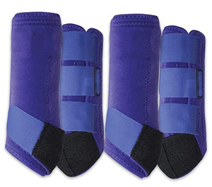 Botas de malla transpirable para caballo con refuerzo, ligeras y de soporte, ideales para competición y entrenamiento en arena, con OEM - Product Image 3