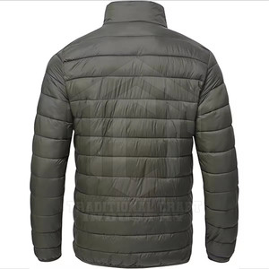 Stylish Hooded Bubble <b>Jacket</b> for Men <b>Lightweight</b> Winter <b>Casual</b> Wear Front Logo Modern Factory Direct Supplier - Product Image 5