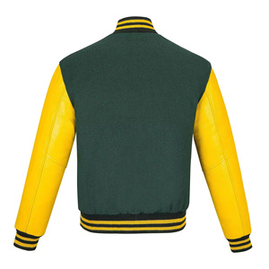 2026 Custom High Quality Wholesale Manufacturer Patchwork University <b>Baseball</b> <b>Jacket</b> Eco Friendly Puff Printing Varsity <b>Jacket</b> - Product Image 3