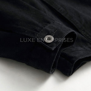 Nouveauté : Veste en jean pour homme 100% coton, style formel, vente en gros, streetwear, pour l'hiver, à prix bas - Product Image 4