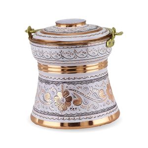Vintage <b>Copper</b> Champagne Cooler Ice Bucket with Durable Stainless Steel Lining for Homes Restaurants Hotels Weddings and Parties - Product Image 3