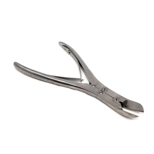Best Quality Double Action <b>Bone</b> Cutter 7.25" Scissor Curve Veterinary Orthopedic Made With Stainless Steel - Product Image 2