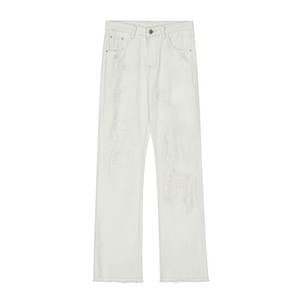 Pantalones Vaqueros Casuales y Elegantes para Jóvenes, con Costuras Resistentes, Lavados, para Hombre - Product Image 1