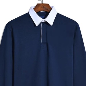 Polo de Alta Calidad, Polo Liso Teñido, Proveedor de Polos OEM, Polo de Oficina para Hombre, Polo de Algodón Elástico - Product Image 3