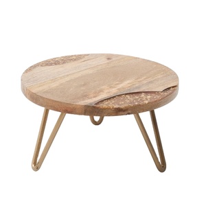 ขาตั้งเค้กคาราเมลโมเดิร์นสำหรับใช้ในงานแต่งงานบ้านโรงแรมร้านอาหารปาร์ตี้ส่งออกคุณภาพสูงขายตรงจากโรงงานผลิตในประเทศอินเดีย - Product Image 1