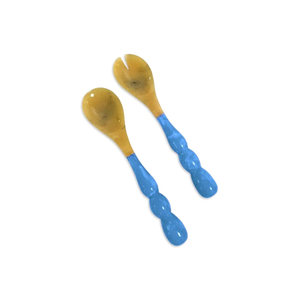 ชุดช้อนส้อมเรซิ่นทันสมัย รักษ์โลก สำหรับเสิร์ฟสลัด ใช้ได้ทั้งที่บ้านและร้านอาหาร - Product Image 1