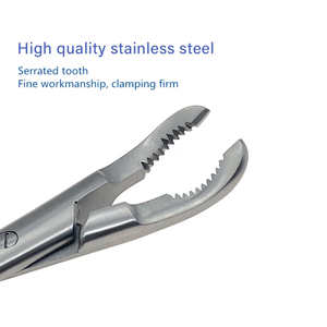 Pince orthopédique professionnelle pour phalanges, à mâchoires dentées, autoclavable, en acier inoxydable, kit chirurgical manuel pour hôpital - Product Image 4
