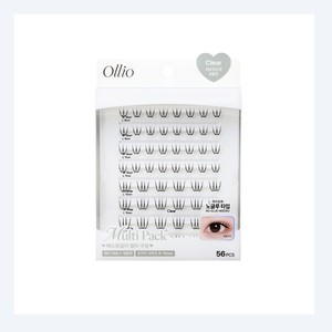 Extensions de cils UV Ollio sans colle, multi-pack transparent, fabriqué en Corée, extensions de cils en bande. - Product Image 6