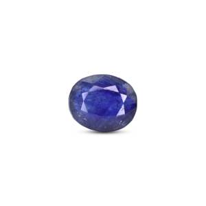 Natural Oval Cut Blue Sapphire 3.85 Carat Loose Gemstone for Fine Jewelry - Product Image 1