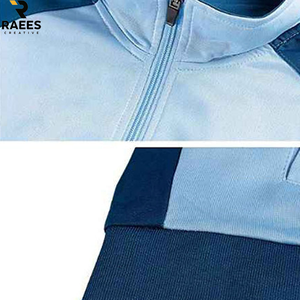 Ensemble de survêtement sportif personnalisé, short et t-shirt blancs, manches longues, pour homme / ensemble de jogging / ensemble de survêtement - Product Image 3