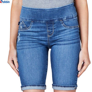 Overoles de Mezclilla para Mujer, Verano, Casuales, de Alta Calidad, Cómodos, Transpirables, Corte Recto, Cintura Alta, Marca BOBBIN INDUSTRIES - Product Image 4