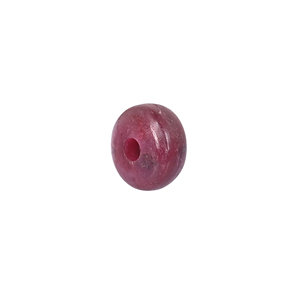 Cuentas de Corindón Rubí Natural Pulido, Cuentas Redondas de Piedras Preciosas para la Fabricación de Joyas - Product Image 2