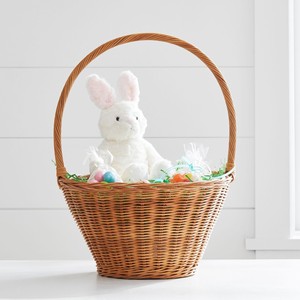 Hand-woven rattan easter baskets cheapest price natural basket container holiday decorations - Product Image 1