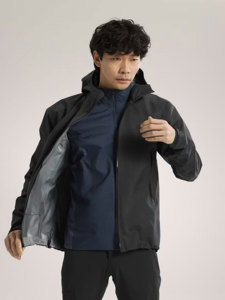 Arcteryx <b>Jacket</b> Softshell <b>Jacket</b> for <b>Men</b> Windproof Water Resistant Breathable Quick Dry Loose Fit Outdoor Fitness Clothing - Product Image 2