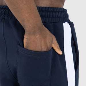 กางเกงวอร์มผ้าแคนวาสสำหรับผู้ชายกางเกงวิ่งแบบลำลองทรงหลวมระบายอากาศได้ดีมีกระเป๋าซักแบบกำหนดเองขายส่ง - Product Image 4