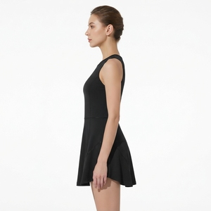 Nuevo Vestido de Tenis de Alta Calidad para Mujer, Ropa Deportiva, Spandex, Poliéster, Transpirable, Ropa Deportiva de Verano - Product Image 3