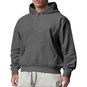 Sweat à capuche zippé décontracté de haute qualité, 400g, avec logo imprimé sur le devant, personnalisé, en tricot 100% coton pour homme, collection automne - Product Image 6