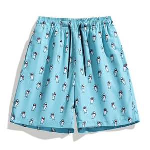 New and High Quality Custom Sublimation Printed Beach Shorts <b>Men</b> <b>Swimming</b> Wholesale Price Sun protection <b>Men</b> Swim Shorts - Product Image 3