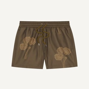 Custom Floral Print <b>Men</b> Swim <b>Trunks</b> Quick Dry Luxury Beach Shorts Casual Summer Board Shorts Resort Wear OEM Premium <b>Men</b> shorts - Product Image 1