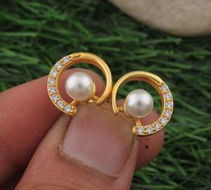 Natural <b>Pearl</b> Solid 925 Sterling Silver Handmade Luxury Vintage <b>Drop</b> <b>Earrings</b> for Wedding Anniversary Gift - Product Image 6