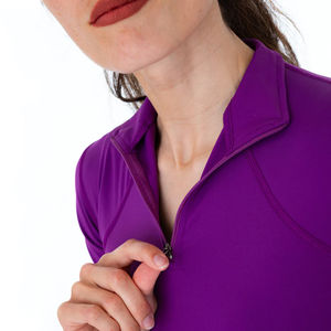 Camisetas de equitación para mujer en oferta, ropa de malla de alta calidad, corte ajustado, manga larga, OEM disponible a bajo precio - Product Image 5