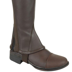 Polainas de Cuero Genuino de Primera Calidad, Duraderas y Profesionales para Montar a Caballo, para Deportes Ecuestres - Product Image 5