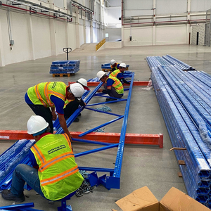 ชั้นวางสินค้าแบบ Heavy Duty Radio Shuttle Rack ออกแบบด้วยโครงสร้างรางเสริมความแข็งแรงเพื่อประสิทธิภาพการจัดการพาเลทที่มั่นคง - Product Image 5